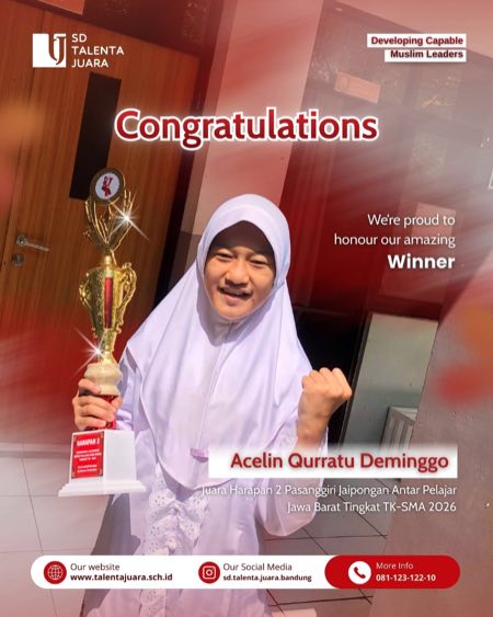 2nd Runner-Up (Harapan 2) West Java Interschool Jaipongan Competition for TK-SMA 2026