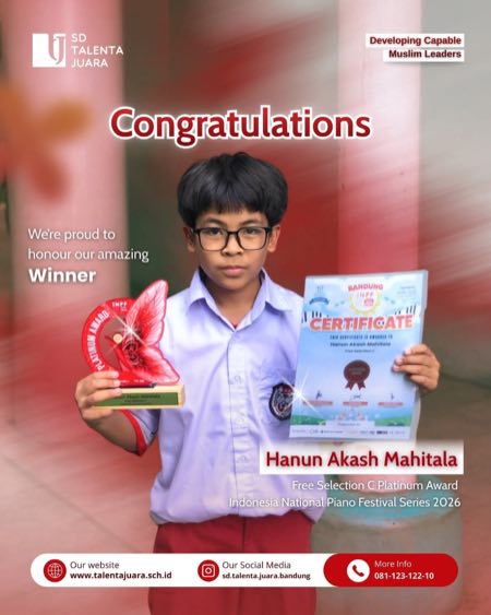 Platinum Award Free Selection C Indonesia National Piano Festival Series 2026