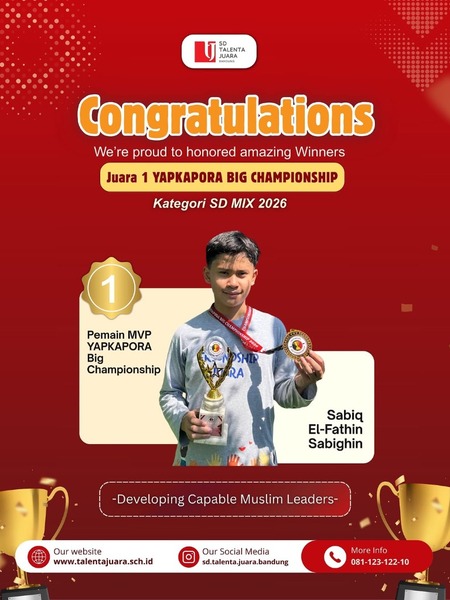 1st Place & MVP Player YAPKAPORA Big Championship SD MIX Category 2026