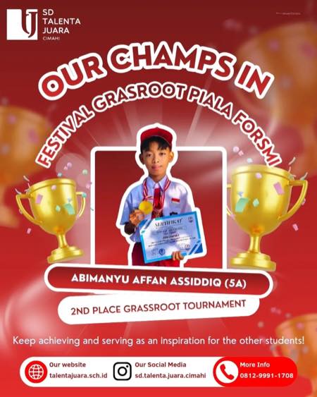2nd Place Grassroot Tournament Festival Grasroot Piala FORSMI 2026