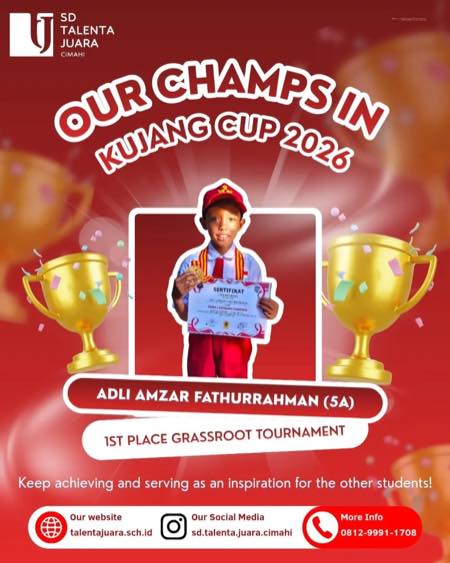 1st Place Grassroot Tournament Kujang Cup 2026