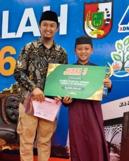Juara 3 Lomba Tahfidz Al-Qur'an Event RJIC Muamalah Festival Tingkat Provinsi 2026